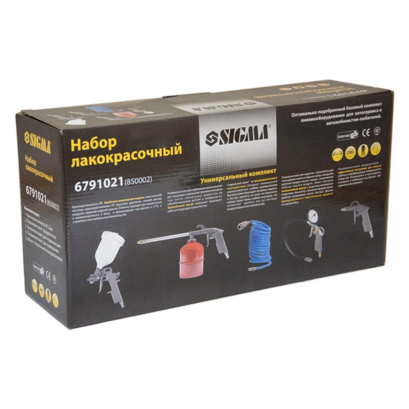 SIGMA Набор лакокрасочный 5шт с в/б (6791021)