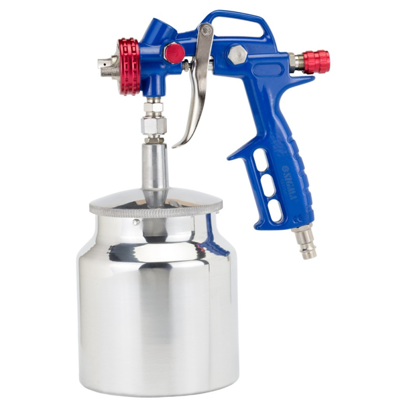 SIGMA Краскораспылитель MP Ø1.5мм 175л/мин 3.5бар н/б 650мл (мет) (6811941)