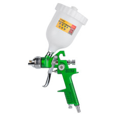 SIGMA Краскораспылитель HVLP Ø1.4 с в/б (зеленый) (6812021)