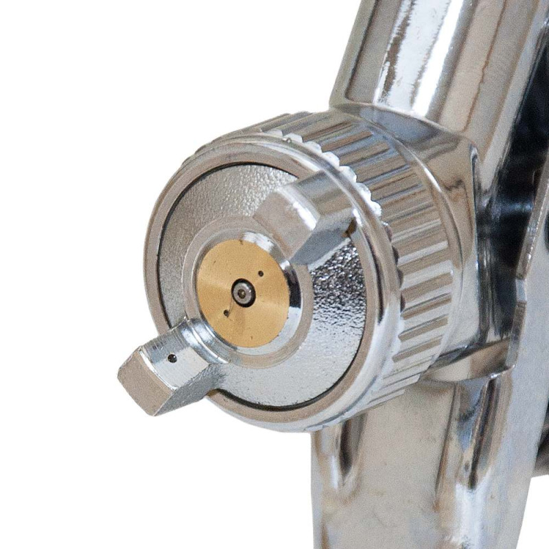 SIGMA Краскораспылитель HVLP-mini Ø0.8 (хром) из в/б (мет) (6812031)