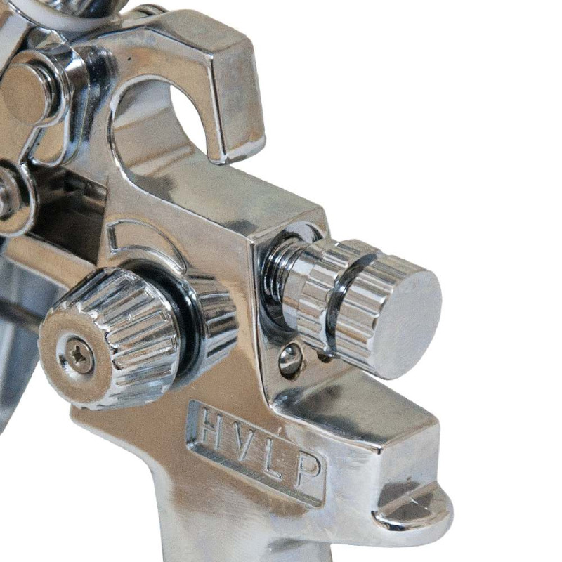 SIGMA Краскораспылитель HVLP-mini Ø0.8 (хром) из в/б (мет) (6812031)