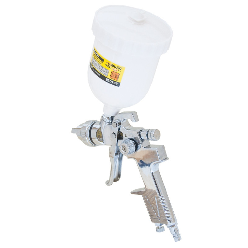 SIGMA Краскораспылитель HVLP Ø1.4 (хром) из в/б (пласт) (6812051)