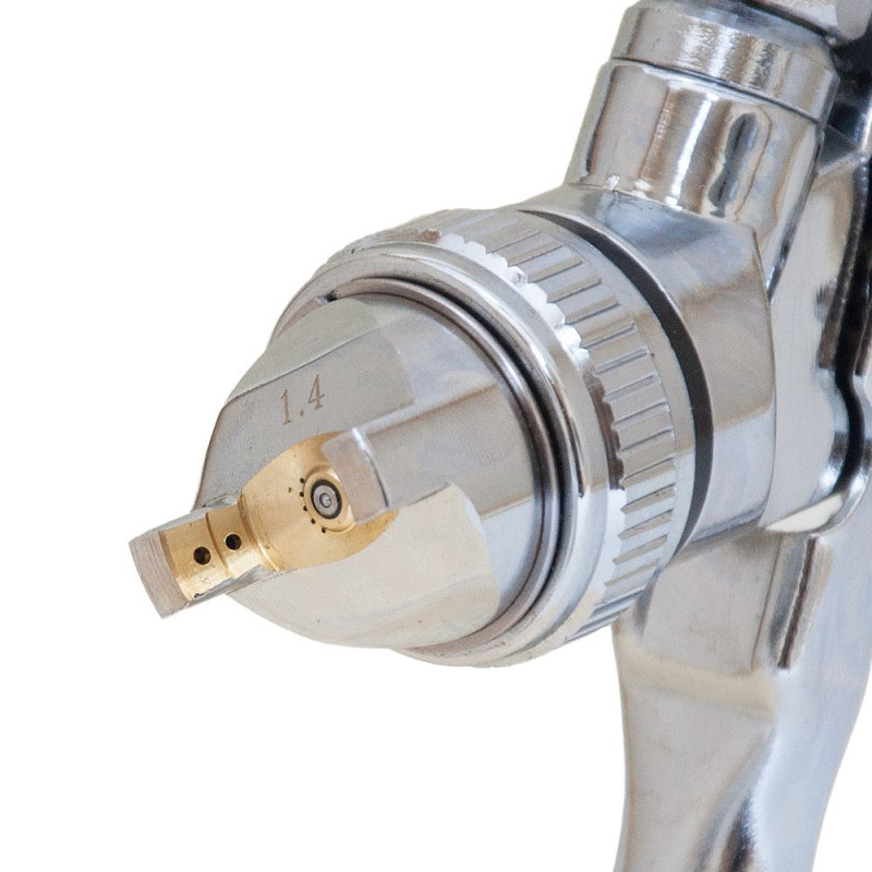 SIGMA Краскораспылитель HVLP Ø1.4 (хром) из в/б (пласт) (6812051)