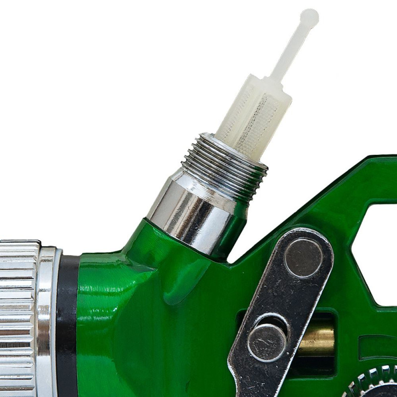 SIGMA Краскораспылитель HVLP Ø1.7 с в/б (зеленый) (6812111)