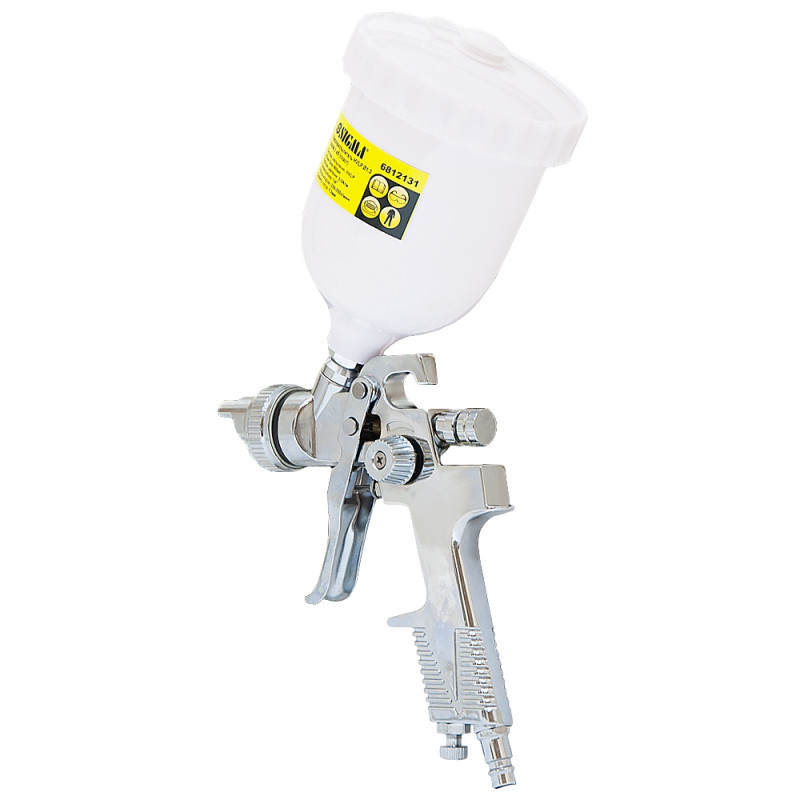 SIGMA Краскораспылитель HVLP Ø1.3мм (хром) из в/б (пласт) (6812131)