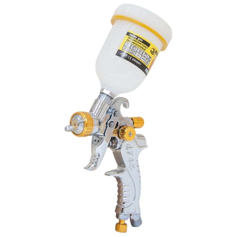 SIGMA Краскораспылитель HVLP Ø0.8мм из в/б (пласт) (6812221)