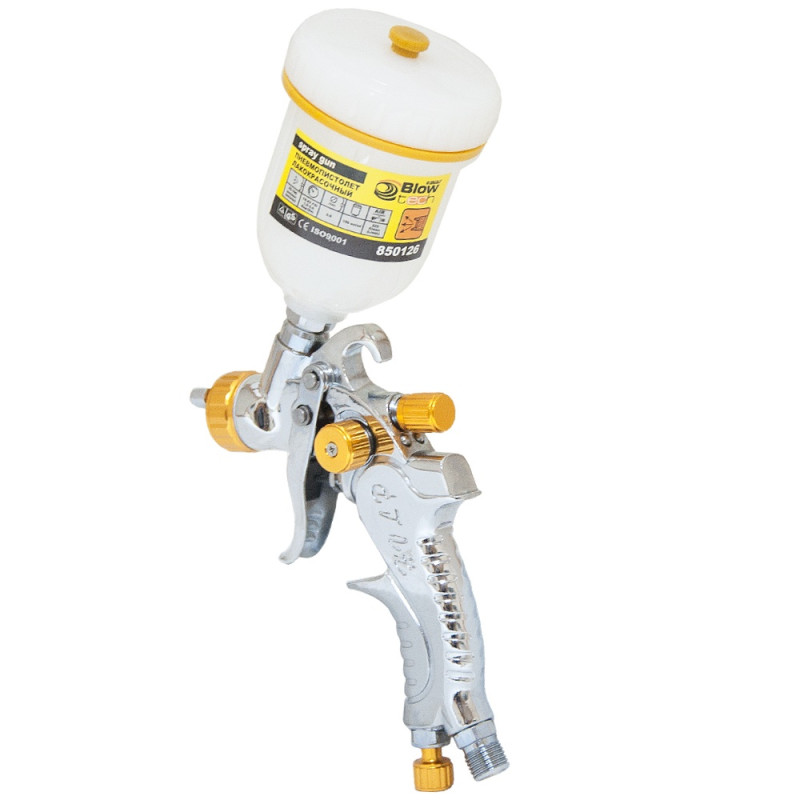 SIGMA Краскораспылитель HVLP Ø0.8мм из в/б (пласт) (6812221)