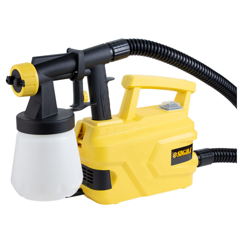 SIGMA Краскораспылитель электрический HVLP 500Вт Ø2.6мм 700мл/мин н/б 700мл (6816021)