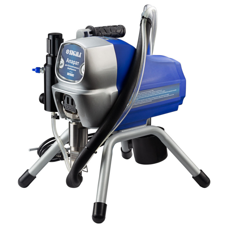 SIGMA Аппарат для безвоздушного окрашивания 750Вт 2.1л/мин 210бар Profi (6816601)