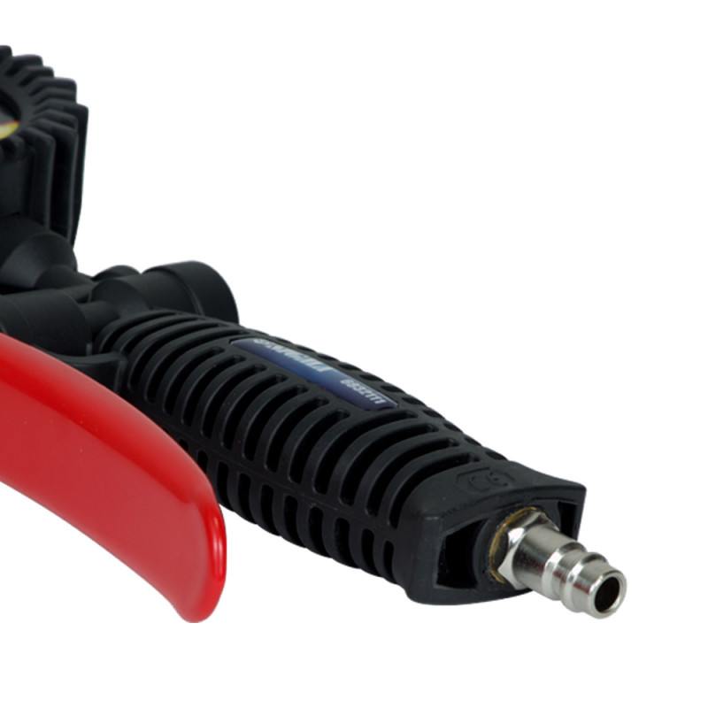 SIGMA Пневмопистолет для подкачки с цифровым манометром 85-200 л/мин, 12 бар (6832111)