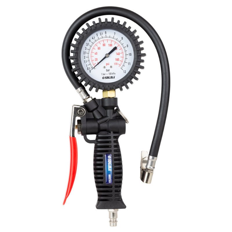 SIGMA Пневмопистолет для подкачки 85-200 л/мин, 12 бар (6832131)