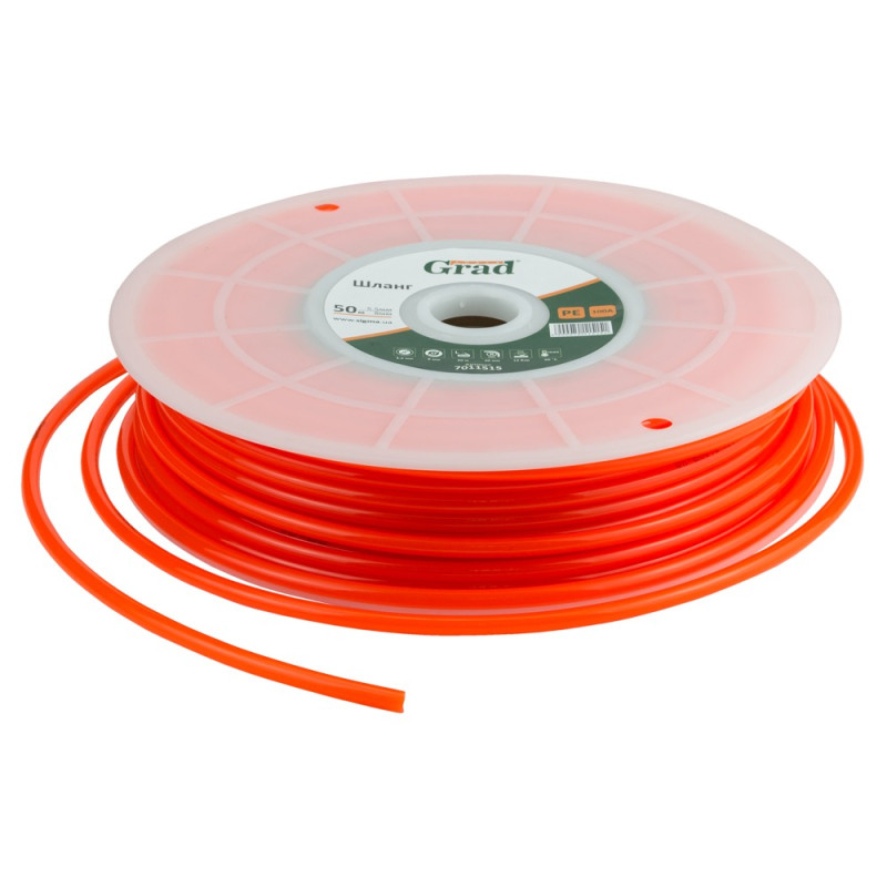 Grad Шланг в бухте полиэтиленовый (PE) 50м 5.5×8мм (7011515)
