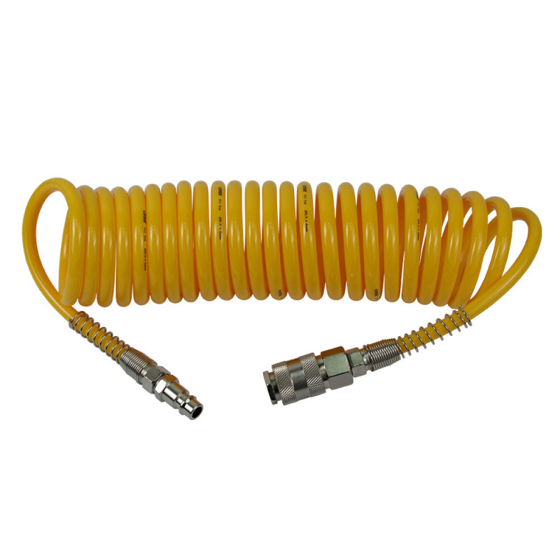 Grad Шланг спиральный PU 5м 5.5×8мм (7011715)