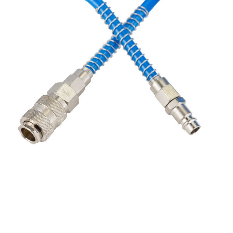 SIGMA Шланг спиральный полиуретановый (PU) 10м 5.5×8мм (7012021)