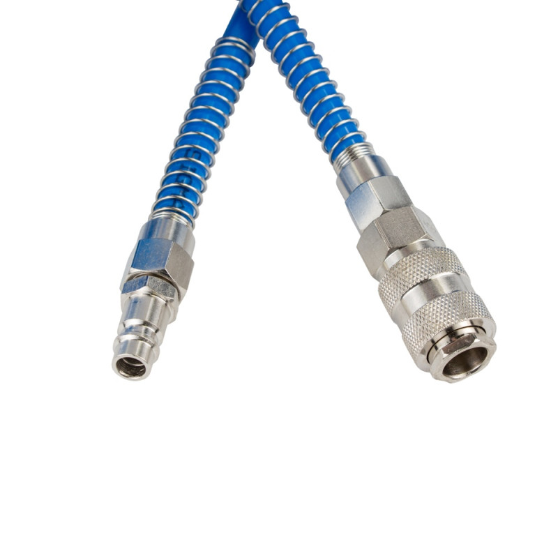 SIGMA Шланг спиральный полиуретановый (PU) 15м 6.5×10мм (7012131)