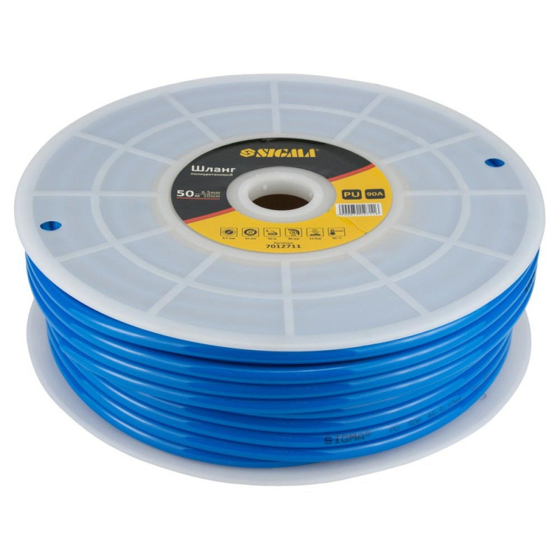 SIGMA Шланг в бухте полиуретановый (PU) 50м 6.5×10мм (7012711)