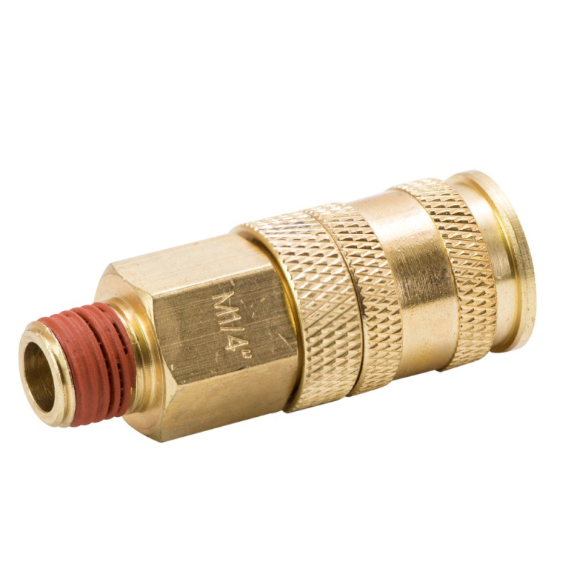 SIGMA Соединение быстросъемное усиленное с фиксатором MT 1/4" (латунь) (7021611)