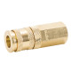 SIGMA Соединение быстросъемное усиленное с фиксатором FT 1/4" (латунь) (7021641)