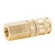 SIGMA Соединение быстросъемное усиленное с фиксатором FT 1/4" (латунь) (7021641)