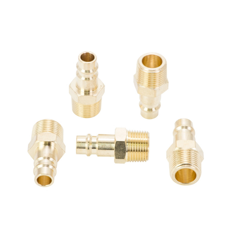 SIGMA Штуцер с внешним резьбовым соединением MT 3/8" (латунь) (7022521) (5 шт)