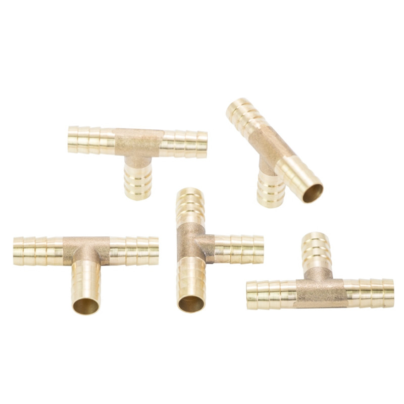 SIGMA Соединения для шланга T 10мм (латунь) (7024241) (5 шт)