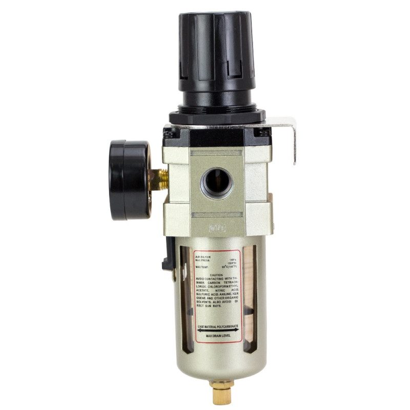 SIGMA Фильтр-влагоотделитель с редуктором и манометром 4000 л/мин 1/2" REFINE (7034171)