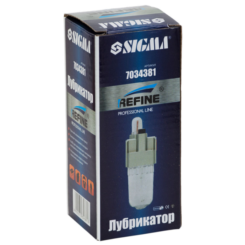 SIGMA Лубрикатор 800 л/мин 1/4" REFINE (7034381)