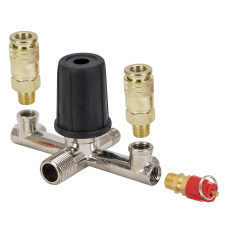 SIGMA Блок контрольно-распределительный (2 выхода) (для компрессора 7043131, 7043141, 7043721, 7043935, 7044121, 7044151) (704313127)