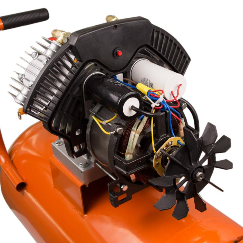 Grad Компрессор V 2.2кВт 386л/мин 8бар 50л (2 крана) (7043935)