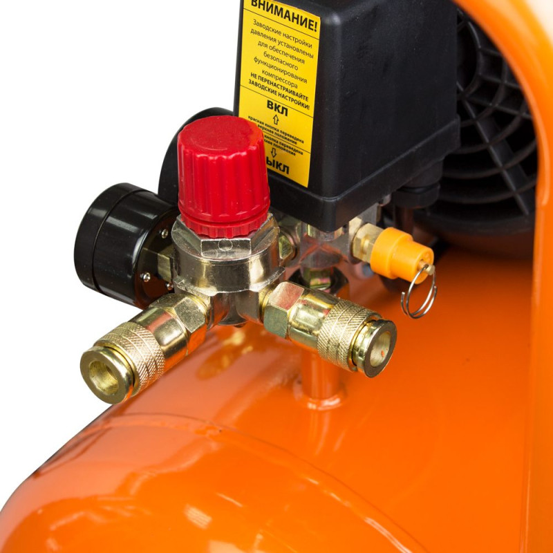 Grad Компрессор V 2.5кВт 435л/мин 8бар 50л (2 крана) (7043945)