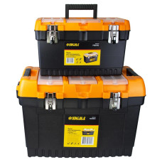 SIGMA Набор ящиков для инструмента 2в1 металлические замки 413×212×244мм, 564×310×388мм (7403521)