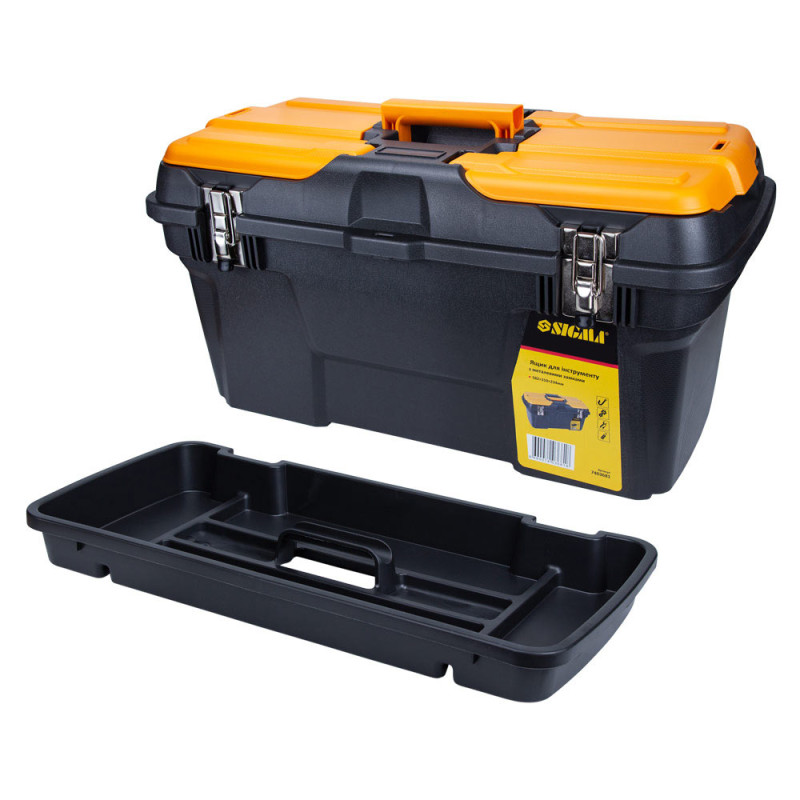 SIGMA Ящик для инструмента (металлические замки) 582×310×234мм (7403681)