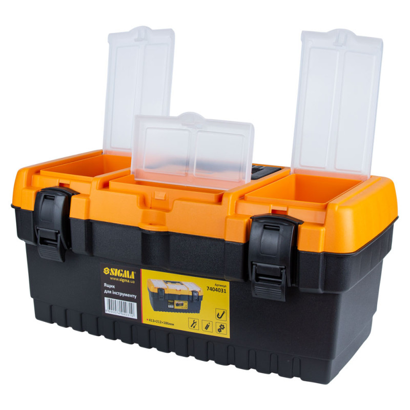 SIGMA Ящик для инструмента 413×212×186мм (7404031)