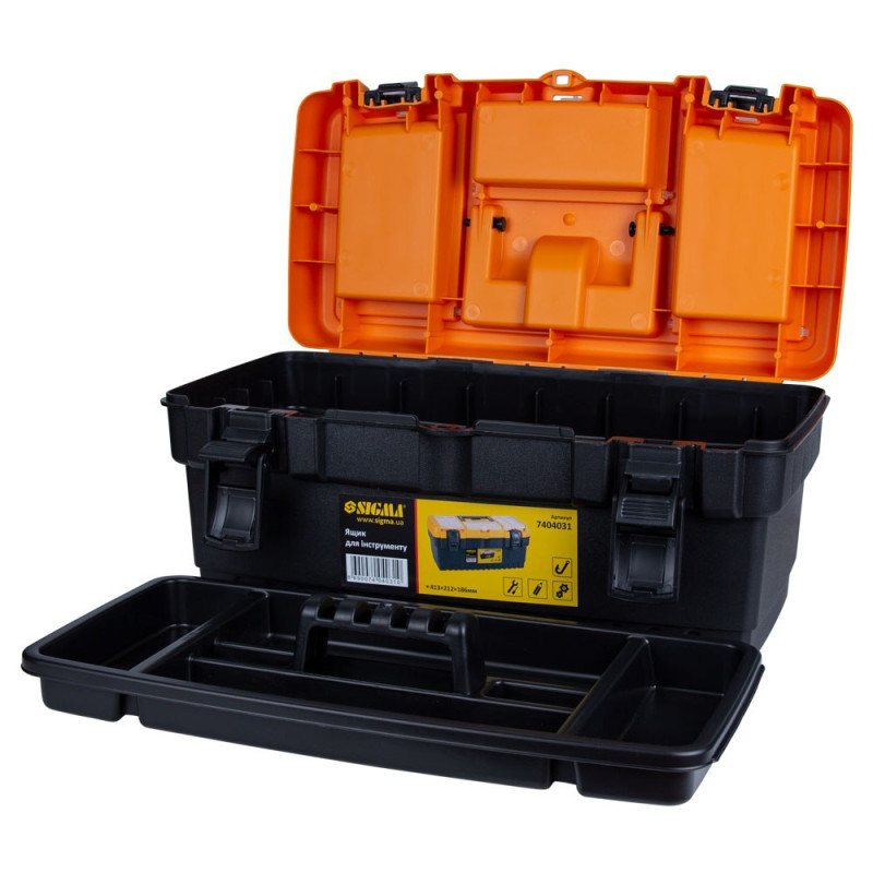 SIGMA Ящик для инструмента 413×212×186мм (7404031)
