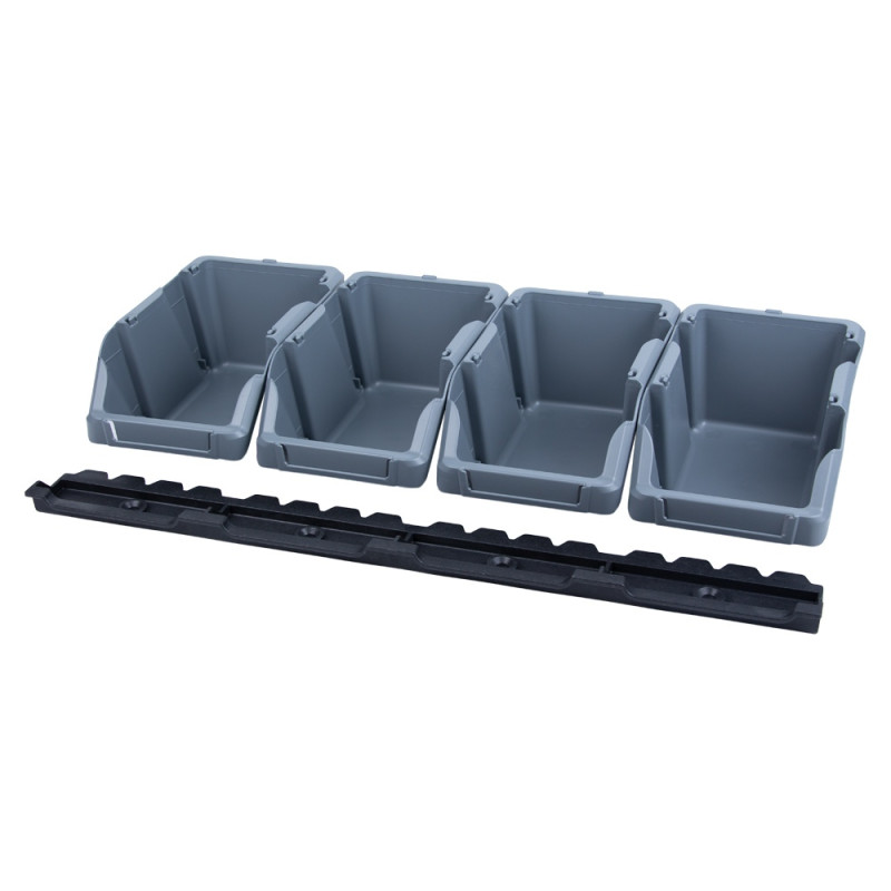 SIGMA Набор лотков для метизов 8шт с креплениями (серый) (7418291)