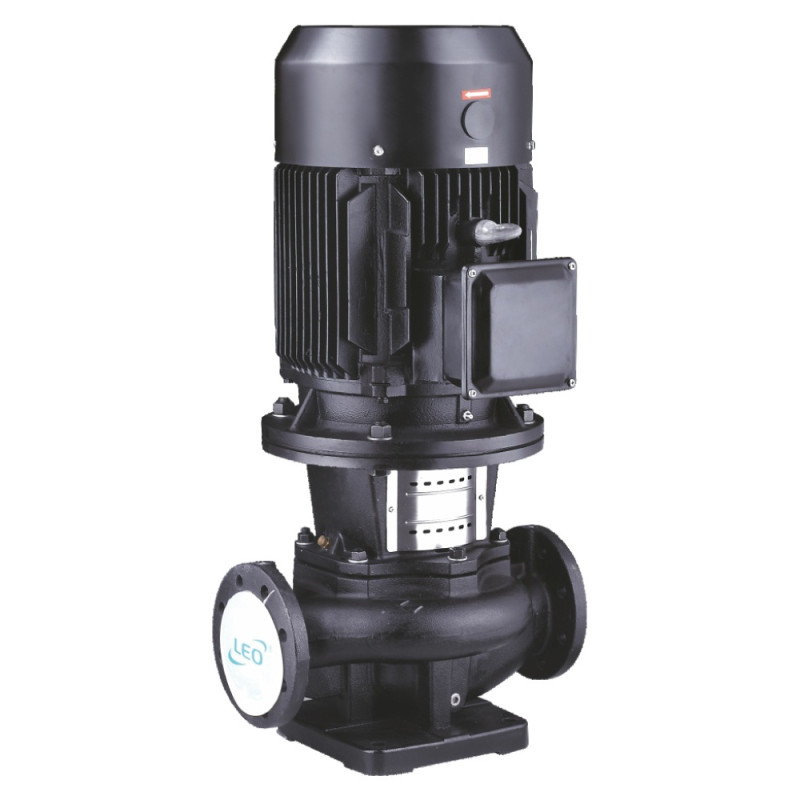 Leo Насос центробежный вертикальный 380В 3кВт Hmax 28.5м Qmax 600л/мин 3.0 LPP50-24-3/2 (7714263)