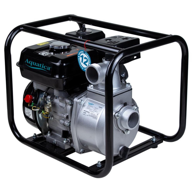 Aquatica Мотопомпа 7.5 к.с. Hmax 30м Qmax 35м³/год (4-ох тактний) AQ20CX (772531)