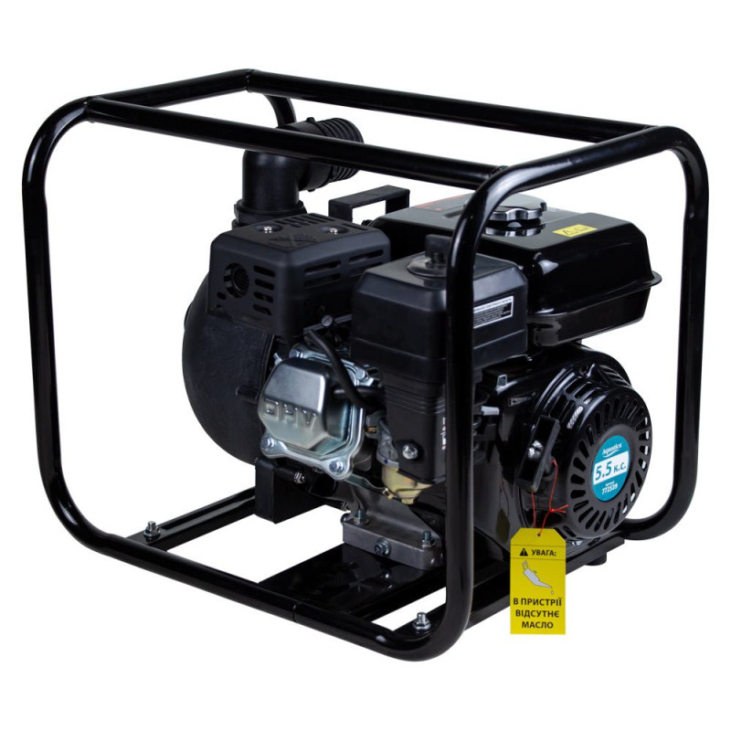 Aquatica Мотопомпа 7.5 к.с. Hmax 30м Qmax 38м³/год (4-х тактний) для агресивного середовища (772539)