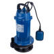 WETRON Насос дренажный 0.75кВт Hmax 32м Qmax 80л/мин QDX1.5w-32-0.75F (773198)