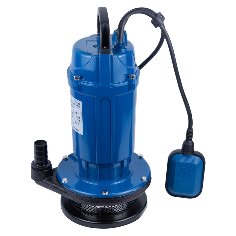 WETRON Насос дренажный 0.75кВт Hmax 32м Qmax 80л/мин QDX1.5w-32-0.75F (773198)