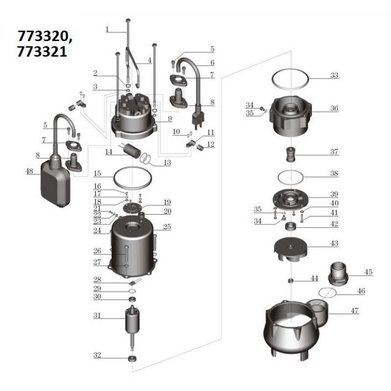 Aquatica Насос дренажний 0.18кВт Hmax 7м Qmax 133л/хв (773320)