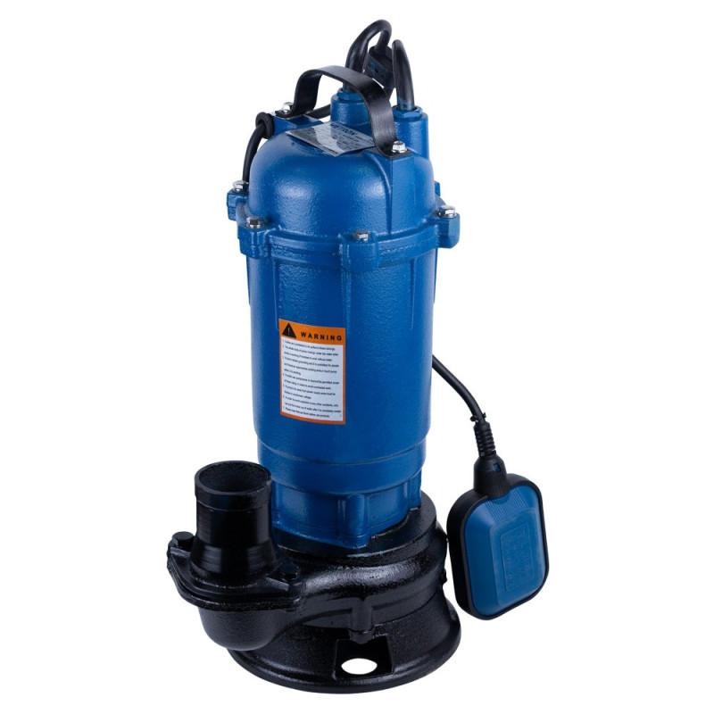 WETRON Насос канализационный 1.8кВт Hmax 15м Qmax 350л/мин WQDw15-15-1.8F (773363)