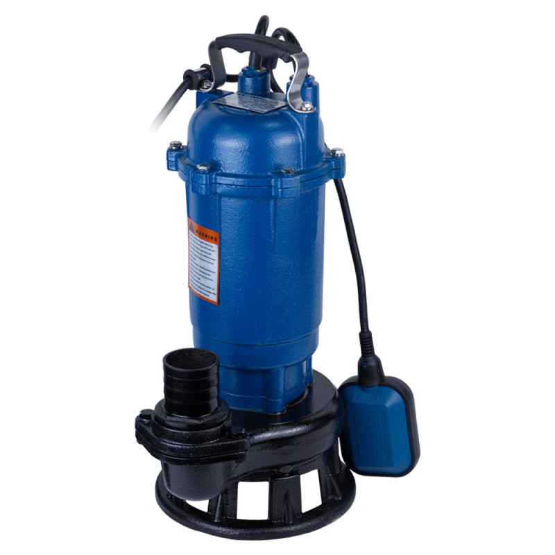 WETRON Насос канализационный 1.8кВт Hmax 15м Qmax 320л/мин с ножом WQDw10-12-1.8CF (773373)