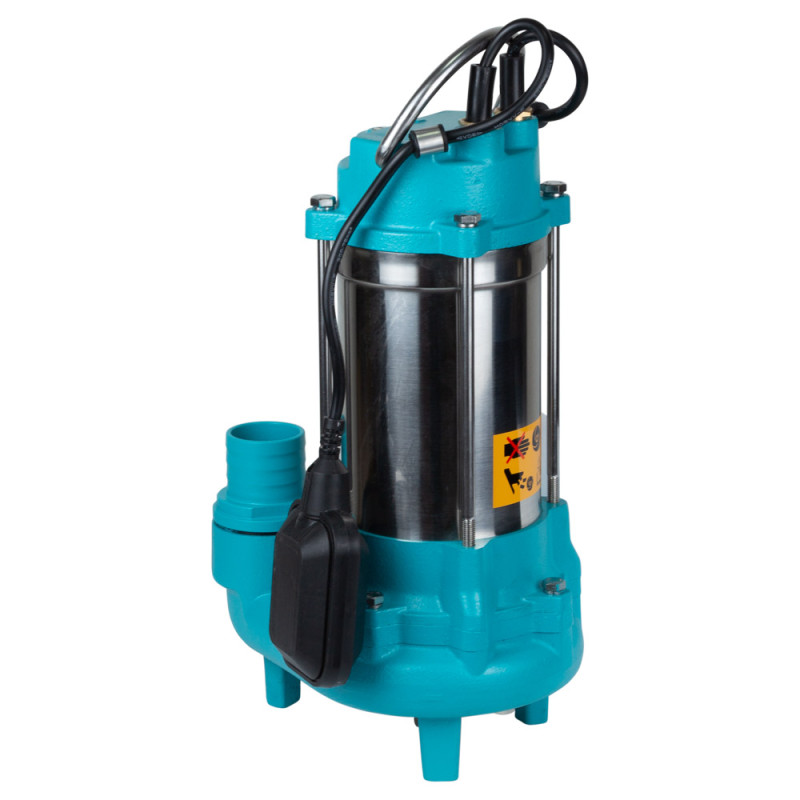 Aquatica Насос каналізаційний 0.75кВт Hmax 12м Qmax 225л/хв з ножем (нерж) (773432)