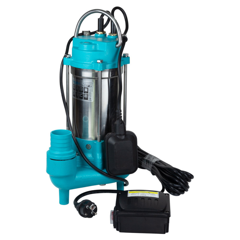 Aquatica Насос каналізаційний 0.75кВт Hmax 12м Qmax 225л/хв з ножем (нерж) (773432)