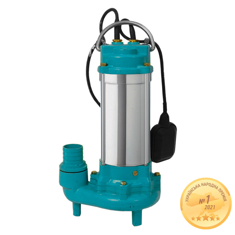 Aquatica Насос каналізаційний 1.1кВт Hmax 15.5м Qmax 300л/хв з ножем (нерж) (773433)