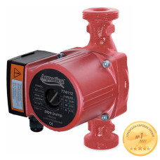 Aquatica Насос циркуляційний 100Вт Hmax 6м Qmax 75л/хв Ø2" 180мм+гайки Ø1¼" (774134)