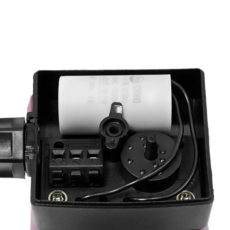 WETRON Насос циркуляционный 100Вт Hmax 6м Qmax 50л/мин Ø1½" 180мм бордо+гайки Ø1" LР525-6/180В (774232)