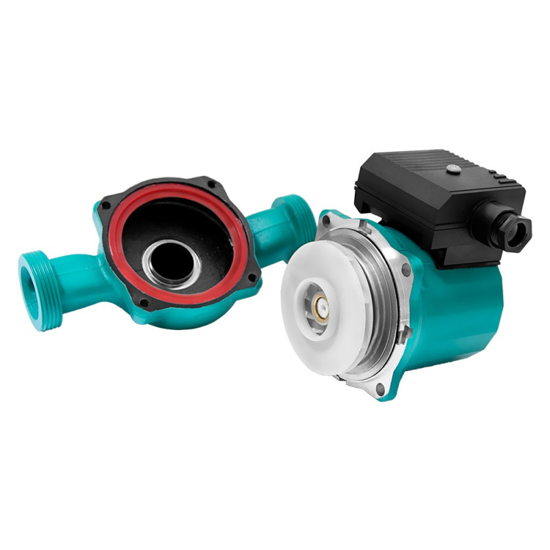 WETRON Насос циркуляционный 100Вт Hmax 6м Qmax 50л/мин Ø1 1/2" 180мм Ø1 LР325-4/180С (774332)