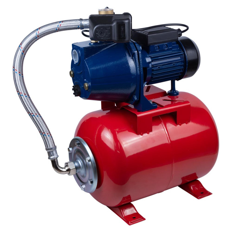 WETRON Станция 0.75кВт Hmax 45м Qmax 55л/мин (самовсасывающий насос) 24л Украина JET60A5 (775042/24)